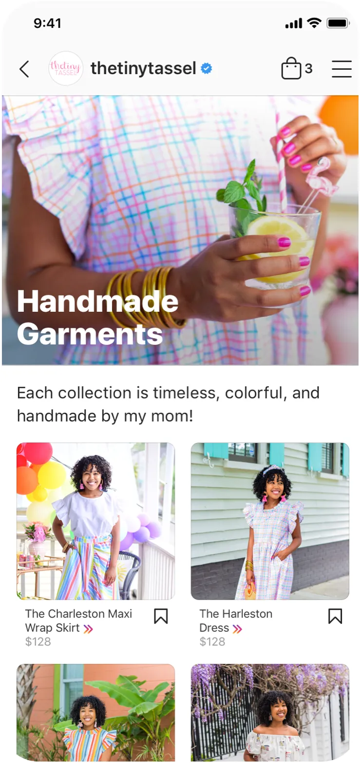 Send yourself this link and open it on desktop to create your catalogue.