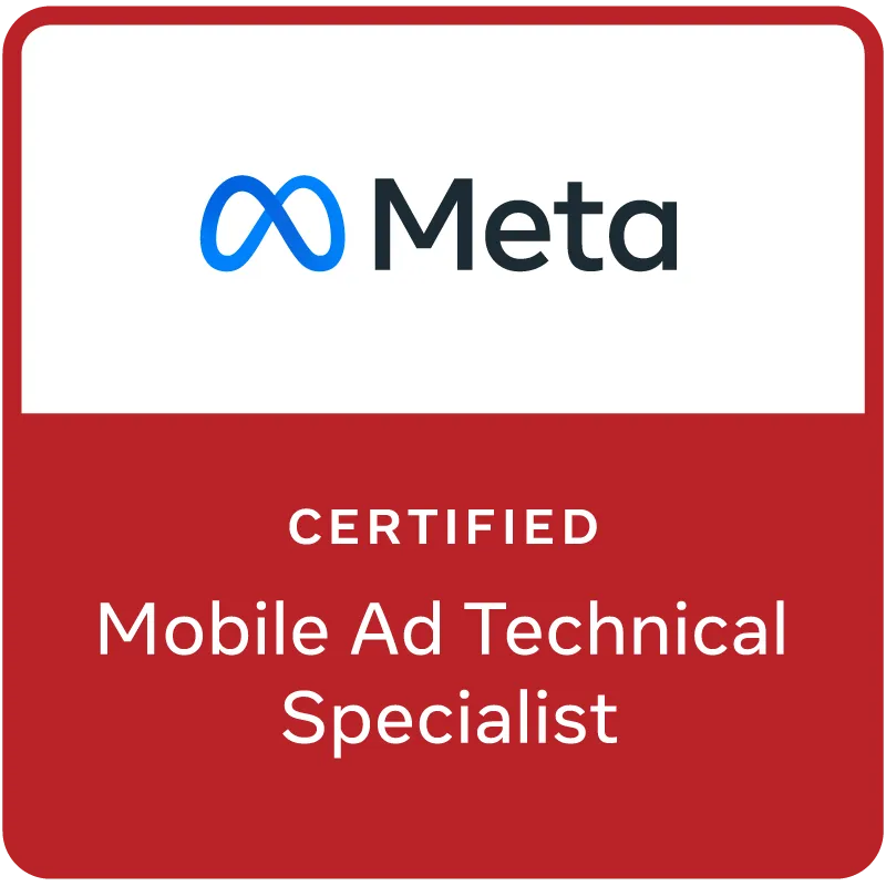 Meta Mobile Ad Technical Specialist badge