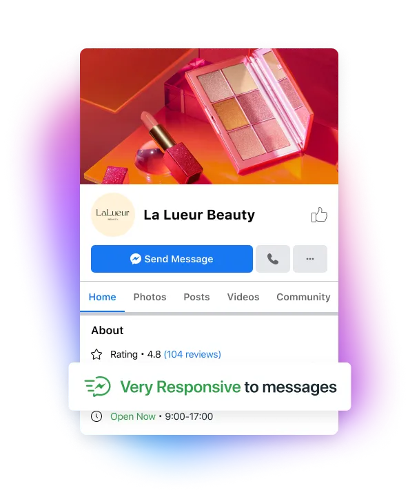 Very responsive badge