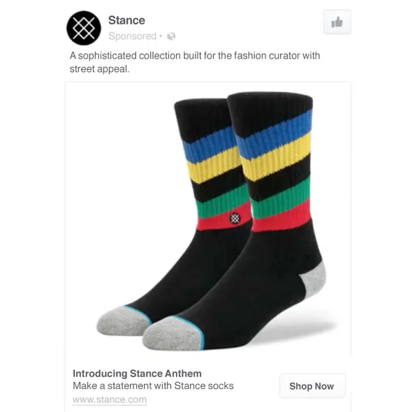 Another Facebook ad that shows as an image ad