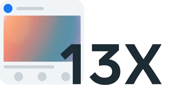 13X
